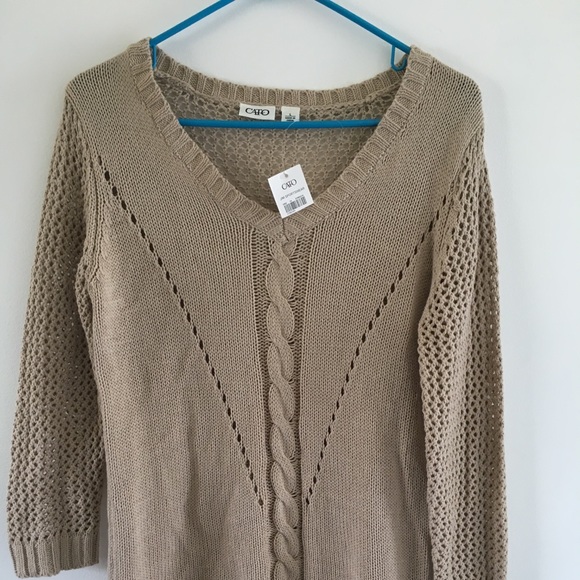 Cato Sweaters - Cato Long Sleeve Knitted Sweater large